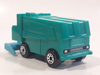 2005 McDonald's Zamboni Hockey Rink Ice Resurfacer Teal Green Die Cast Toy Car Vehicle