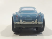 2011 Fisher Price Disney Pixar Cars 2 Finn McMissile Metallic Silver Blue Plastic Die Cast Toy Car Vehicle W6163/W9247