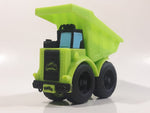 2018 Hasbro Play-Doh Dump Truck Lime Green Toy Car Vehicle