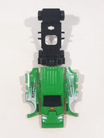 Greenbrier Hot Valor Speed Power Racing Green and Bright Orange Flipping Toy Car Vehicle