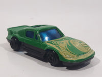 Unknown Brand Porsche #28 Green Die Cast Toy Car Vehicle