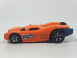 2009 Hot Wheels Prototype H-24 Orange Die Cast Toy Car Vehicle McDonald's Happy Meal