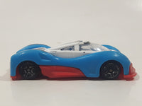 Greenbrier 9893 Blue White Red Die Cast Toy Car Vehicle