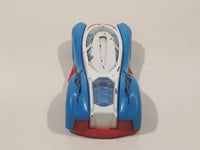 Greenbrier 9893 Blue White Red Die Cast Toy Car Vehicle