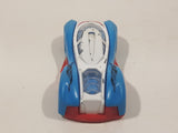 Greenbrier 9893 Blue White Red Die Cast Toy Car Vehicle