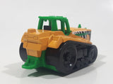 2014 Matchbox MBX Construction Seed Shaker Yellow and Green Die Cast Toy Car Vehicle