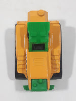2014 Matchbox MBX Construction Seed Shaker Yellow and Green Die Cast Toy Car Vehicle
