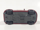 2012 Hot Wheels Volkswagen New Beetle Metalflake Dark Red Die Cast Toy Car Vehicle