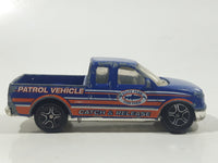 1999 Matchbox Ranger Patrol 1997 Ford F-150 Pickup Truck State Park Fish Farm Patrol Vehicle Blue Die Cast Toy Car Vehicle