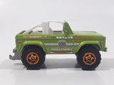 2016 Matchbox MBX Explorers Ford Bronco 4x4 1972 Green Die Cast Toy Car Vehicle