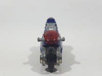2008 Hot Wheels Canyon Carver BlueMotorcycle Motorbike Die Cast Toy Car Vehicle