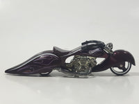 2006 Hot Wheels Classics (Series 2) W-Oozie Motorcycle Spectraflame Purple Die Cast Toy Car Vehicle