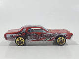 2003 Hot Wheels HW Anime '68 Mercury Cougar Quyen Dark Orange Red Die Cast Toy Muscle Car Vehicle