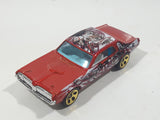 2003 Hot Wheels HW Anime '68 Mercury Cougar Quyen Dark Orange Red Die Cast Toy Muscle Car Vehicle