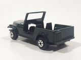 Vintage 1980s Yatming No. 1608 Jeep CJ7 Dark Green Die Cast Toy Car Vehicle