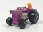 Vintage 1972 Lesney Products Matchbox No. 29 Mod Tractor Magenta Pink Die Cast Toy Car Farming Equipment Machinery Vehicle