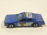 1985 Hot Wheels Sheriff Patrol Metalflake Blue Die Cast Toy Cop Police Car Vehicle