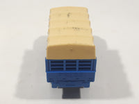 Vintage Tomica Nissan Caball Daily News Truck Blue 1/68 Scale Die Cast Toy Car Vehicle Made in Japan