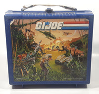 Vintage Aladdin 1986 G..I Joe Real American Hero Blue Plastic Lunch Box