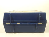 Vintage Aladdin 1986 G..I Joe Real American Hero Blue Plastic Lunch Box