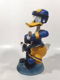 Disney Disneyland Resort Donald Duck Ice Hockey Player Bobble Head 7 1/2" Tall Resin Sculpture