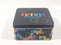 Vandor Tetris Coaster Set of 10 In Tin Metal Container