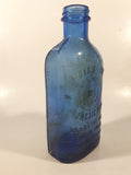 Antique The Chas H. Phillips Chemical Company Milk Of Magnesia 7 1/2" Tall Cobalt Blue Medicine Bottle Glenbrook Conn