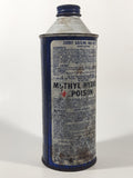 Vintage Hard To Find Whiz Hollingshead Zorbit Gas-Line Anti-Freeze 7 1/8" Tall Metal Can