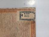 Antique House of Lords Petit Coronas Fifty Cigars Cardboard Box