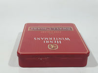 Vintage Henri Wintermans 20 Fine Cigars Small Cigars Red Hinged Tin Metal Case Holder Made in Holland