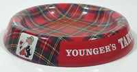 Vintage Younger's Tartan Special Beer Plaid 5 7/8" Metal Ash Tray