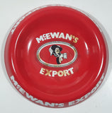 Vintage McEwan's Export Beer Red 5 7/8" Metal Ash Tray