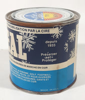 Vintage Atsko Sno-Seal All Season Leather Protection Metal Can FULL