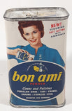 Vintage Bon Ami Powder Metal Can Near FULL