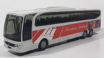 Rare Erotikserie No. 14 Limited Edition Mercedes-Benz Travego Reisebus Bus No. WG-155 Annett aus Hamburg White 1:87 Scale Plastic Die Cast Toy Car Vehicle