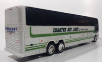 Charter Bus Lines of British Columbia Prevost Coach Bus White Plastic Toy Coin Bank