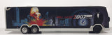 2007 IMG SAM French Lick Indiana Prevost Coach Bus White Plastic Toy Coin Bank