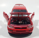 Maisto Ford Escort RS Cosworth Red 1/24 Scale Die Cast Toy Car Vehicle with Opening Doors Hood and Hatch