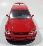 Maisto Ford Escort RS Cosworth Red 1/24 Scale Die Cast Toy Car Vehicle with Opening Doors Hood and Hatch