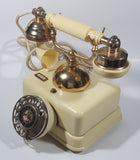 Vintage French Style Fragonard Like Man and Woman Rotary Telephone