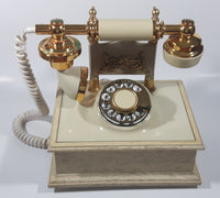 Vintage Northern Telecom French Victorian Style Cherubs Wood Based Rotary Telephone