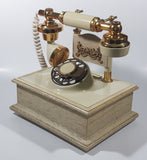 Vintage Northern Telecom French Victorian Style Cherubs Wood Based Rotary Telephone