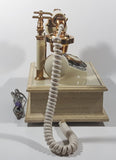 Vintage Northern Telecom French Victorian Style Cherubs Wood Based Rotary Telephone