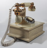 Vintage Northern Telecom French Victorian Style Cherubs Wood Based Rotary Telephone