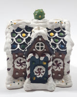 Gingerbread House 3 3/4" Tall Ceramic Building