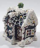 Gingerbread House 3 3/4" Tall Ceramic Building