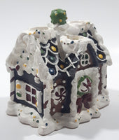 Gingerbread House 3 3/4" Tall Ceramic Building