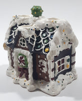 Gingerbread House 3 3/4" Tall Ceramic Building