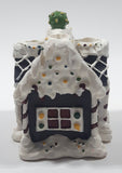 Gingerbread House 3 3/4" Tall Ceramic Building