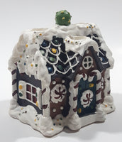 Gingerbread House 3 3/4" Tall Ceramic Building